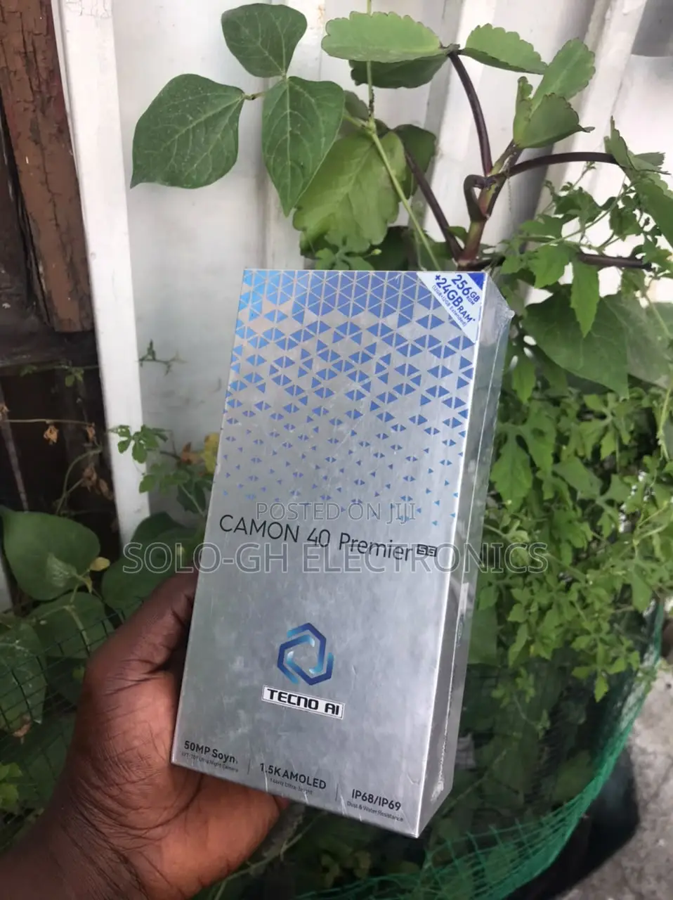 New Tecno Camon 40 Premier 5G 256 GB Black