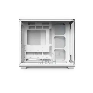 Gaming PC Case With 4 Fans, Digital Display Panel and USB-c Port