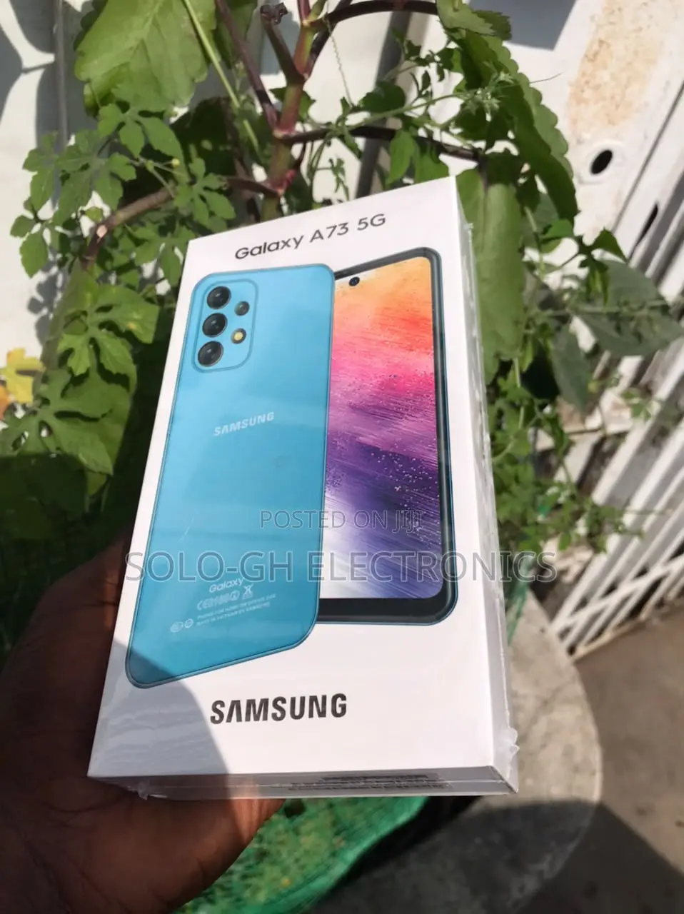 New Samsung Galaxy A73 5G 256 GB Blue