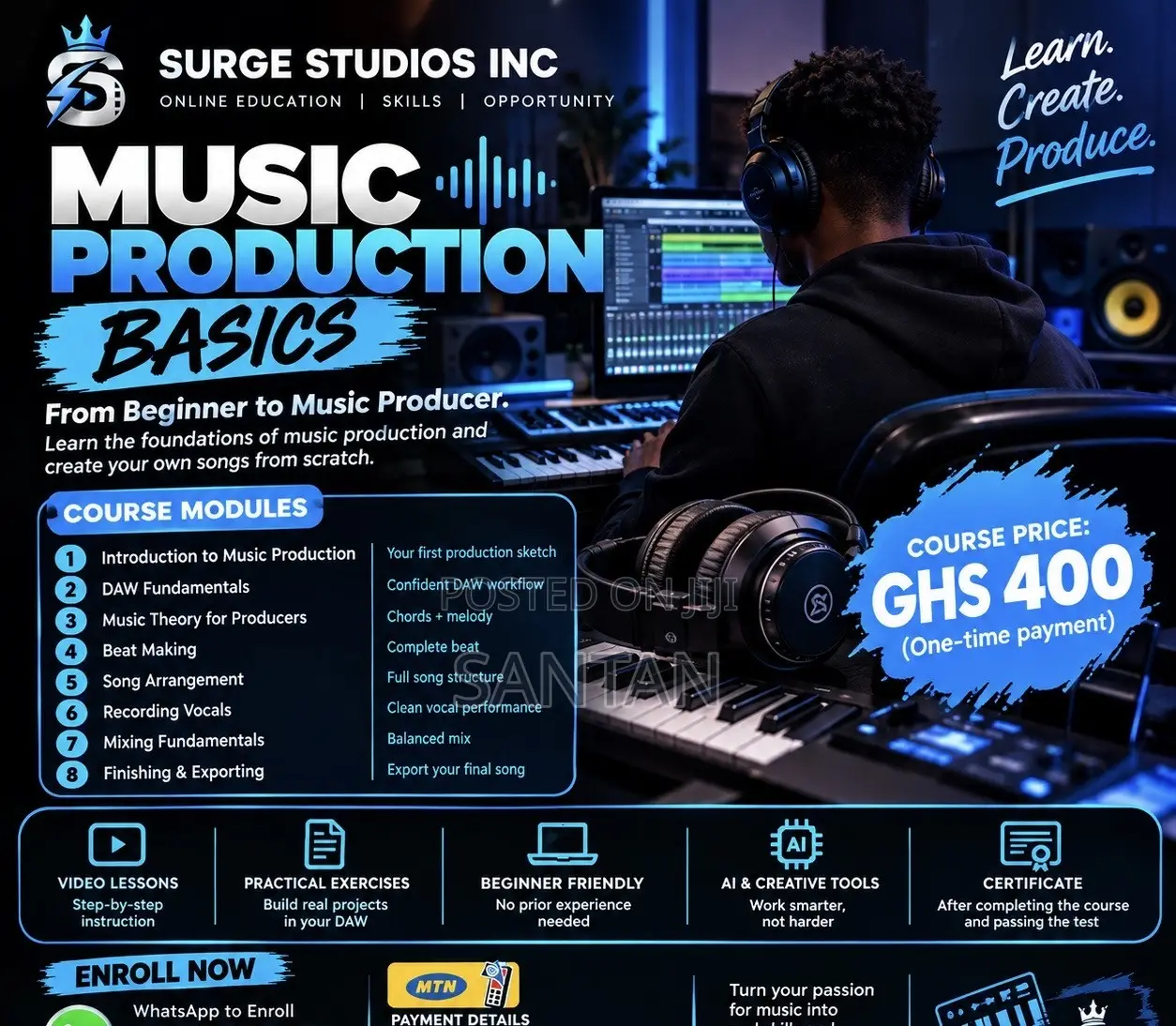 Music Production Basics — Surge Studios Inc