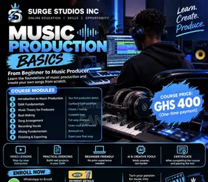 Music Production Basics — Surge Studios Inc