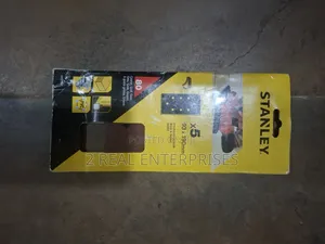 Stanley 93mm X 190mm 1/3 Sheet Sanding Sheets (5-Pack, 80 Grit Coarse)