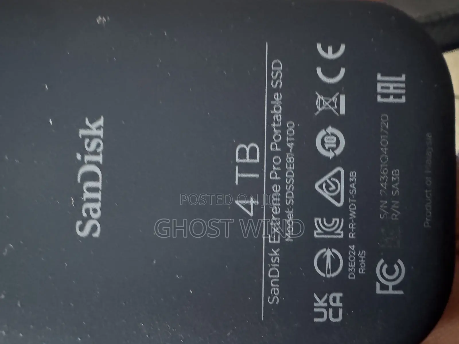Sandisk External SSD