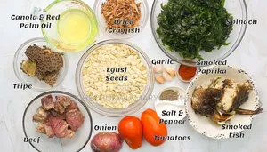 All-in-One Complete Egusi Soup Ingredient Pack (Fresh Premium)