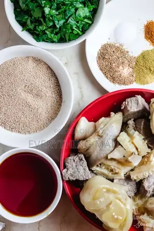 Complete Ogbono Soup Ingredient Pack (Wey Dey Draw Well Well!)