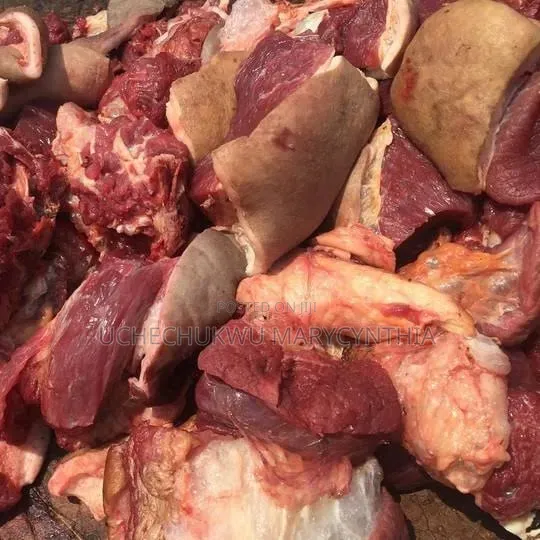 Fresh Local Goat Meat (Neatly Chopped)