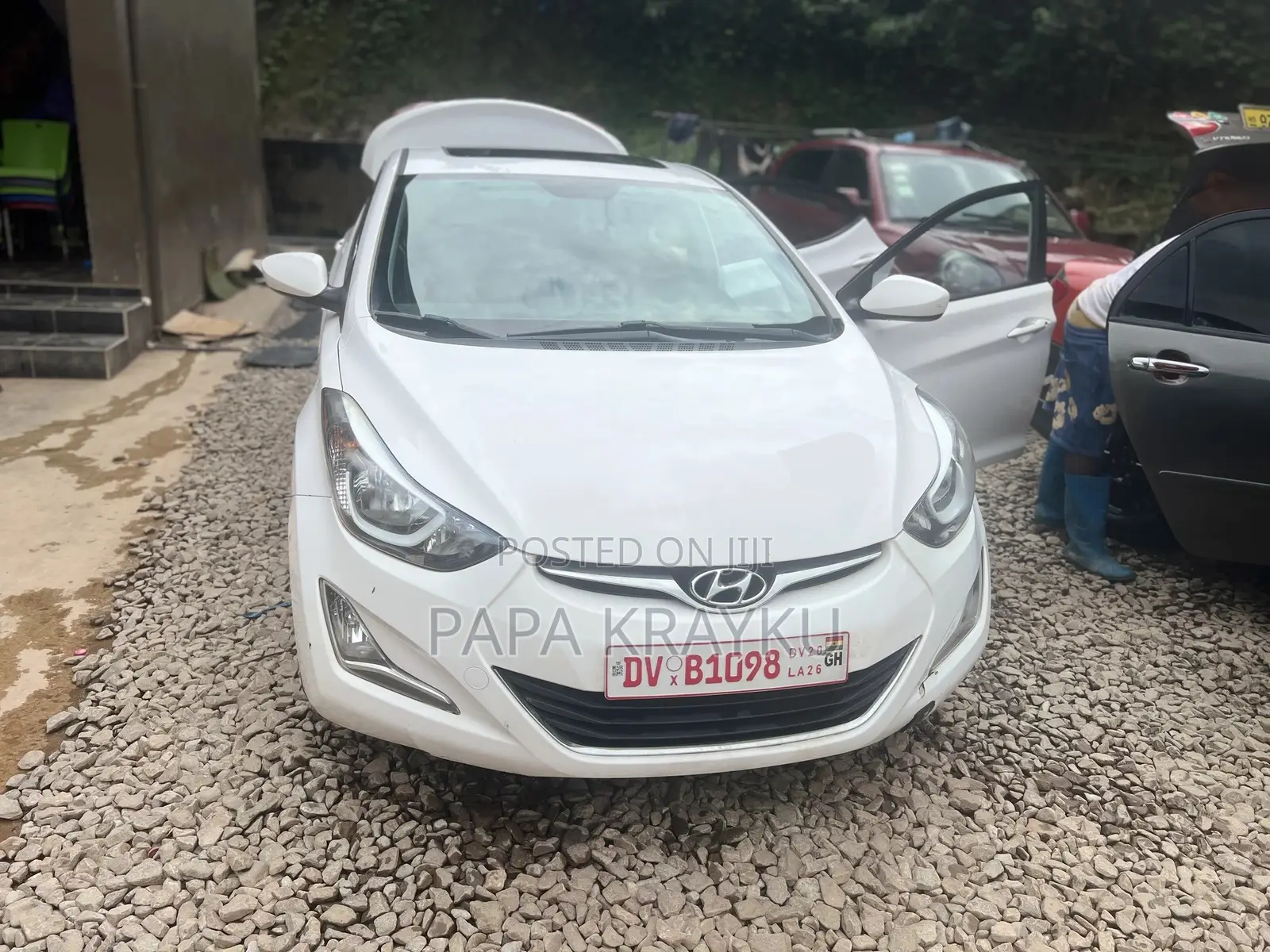 Hyundai Elantra SE 4dr Sedan (1.8L 4cyl 6M) 2015 White