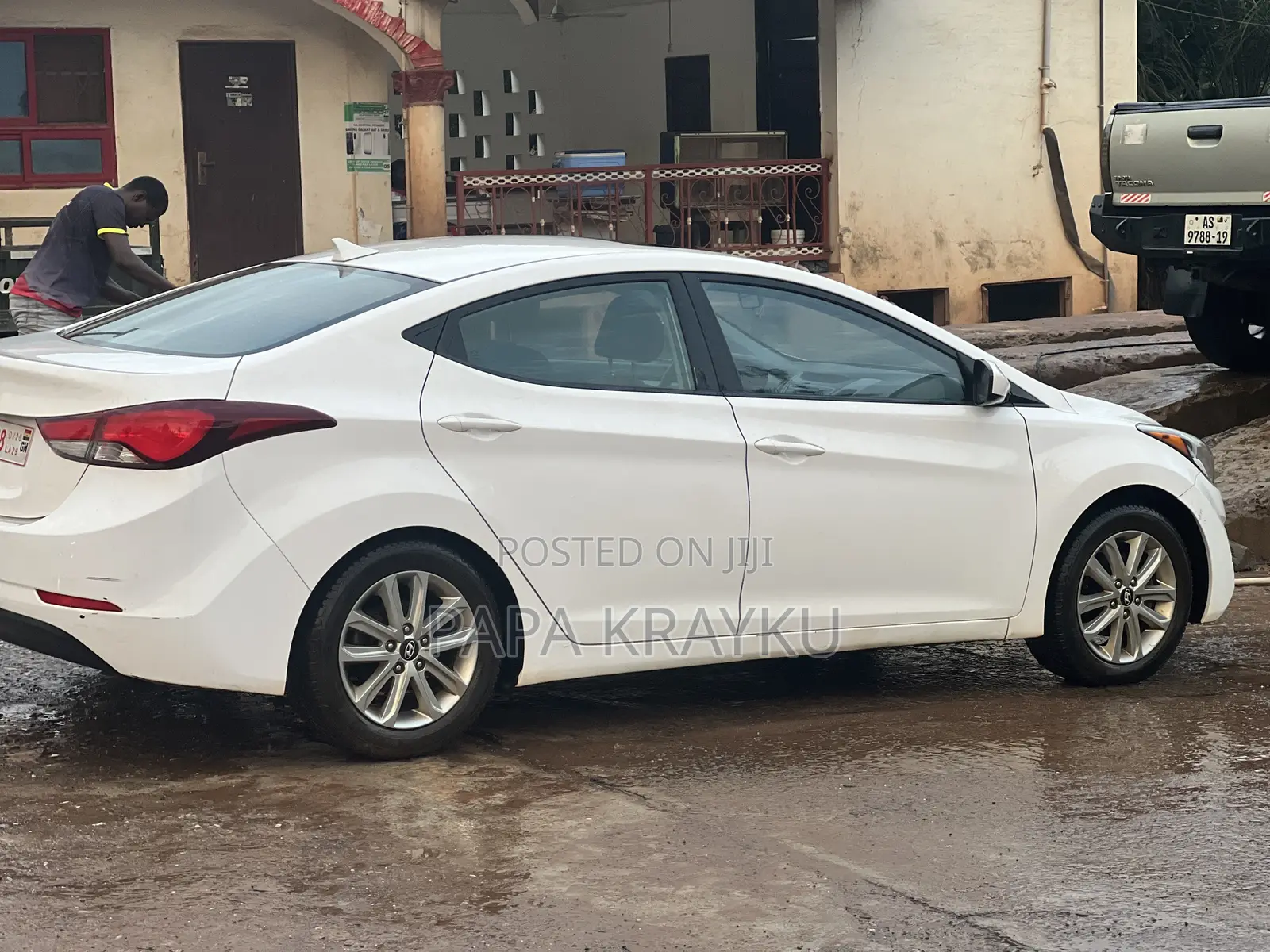 Hyundai Elantra SE 4dr Sedan (1.8L 4cyl 6M) 2015 White