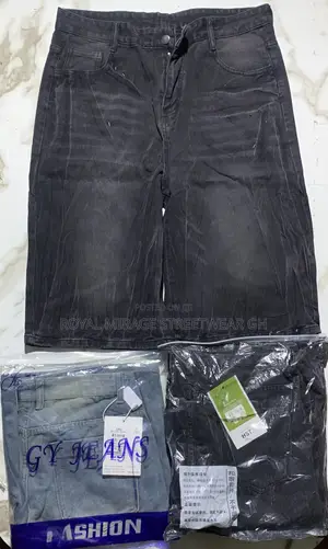 Denim Baggy Jeans Shorts