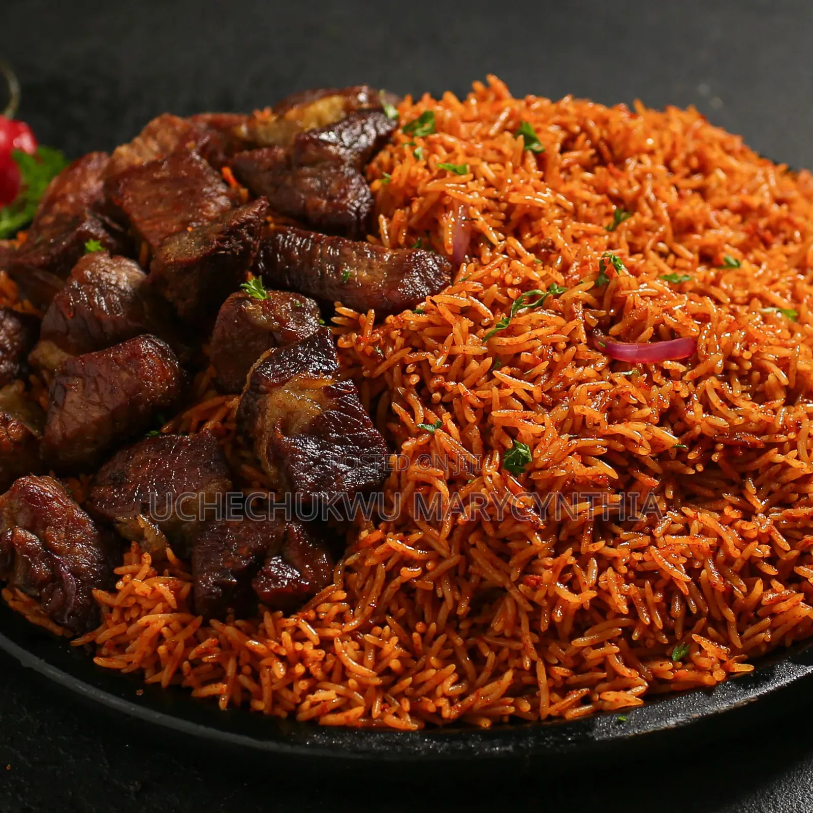 All-in-One Complete Jollof Rice Ingredient Pack (Fresh Combo)