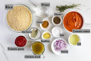 All-in-One Complete Jollof Rice Ingredient Pack (Fresh Combo)
