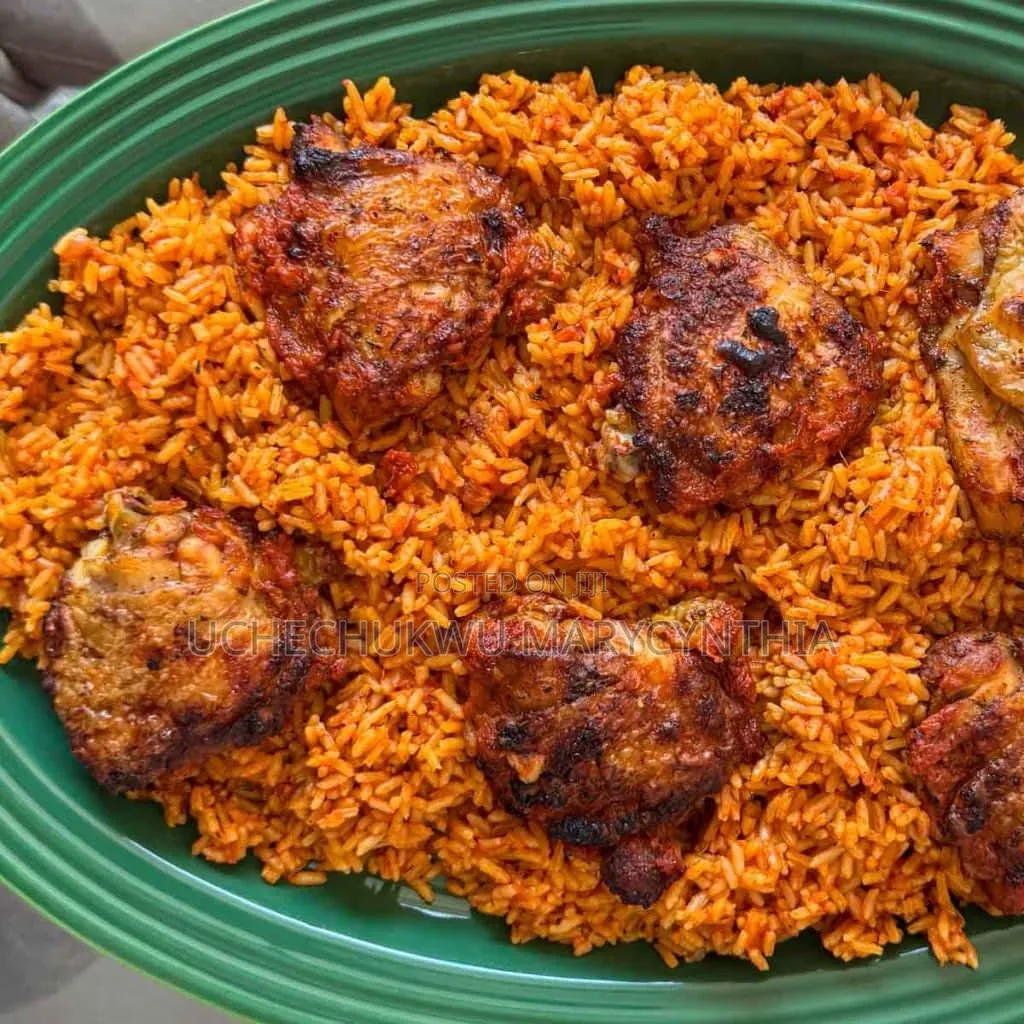 Premium 1-Litre Nigerian Soup Rice Bowls (Bulk Meal Prep)