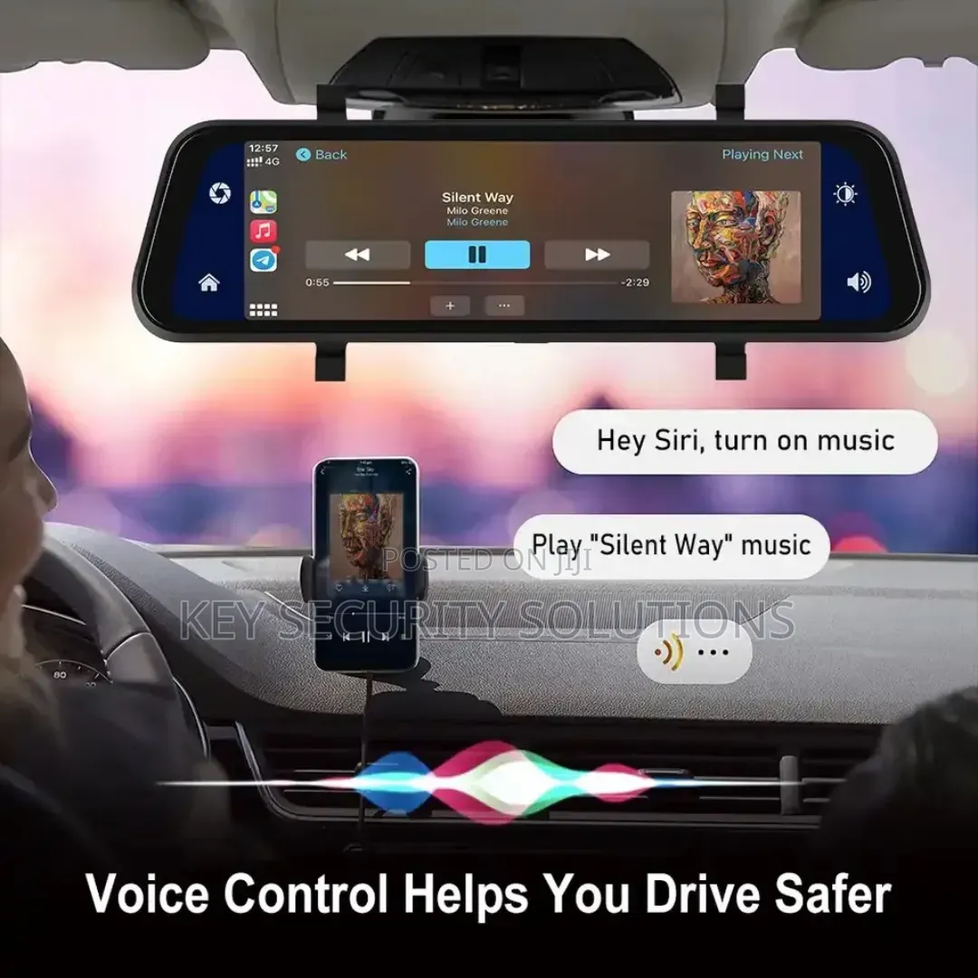 9.66" Screen Night Vision Dashcam