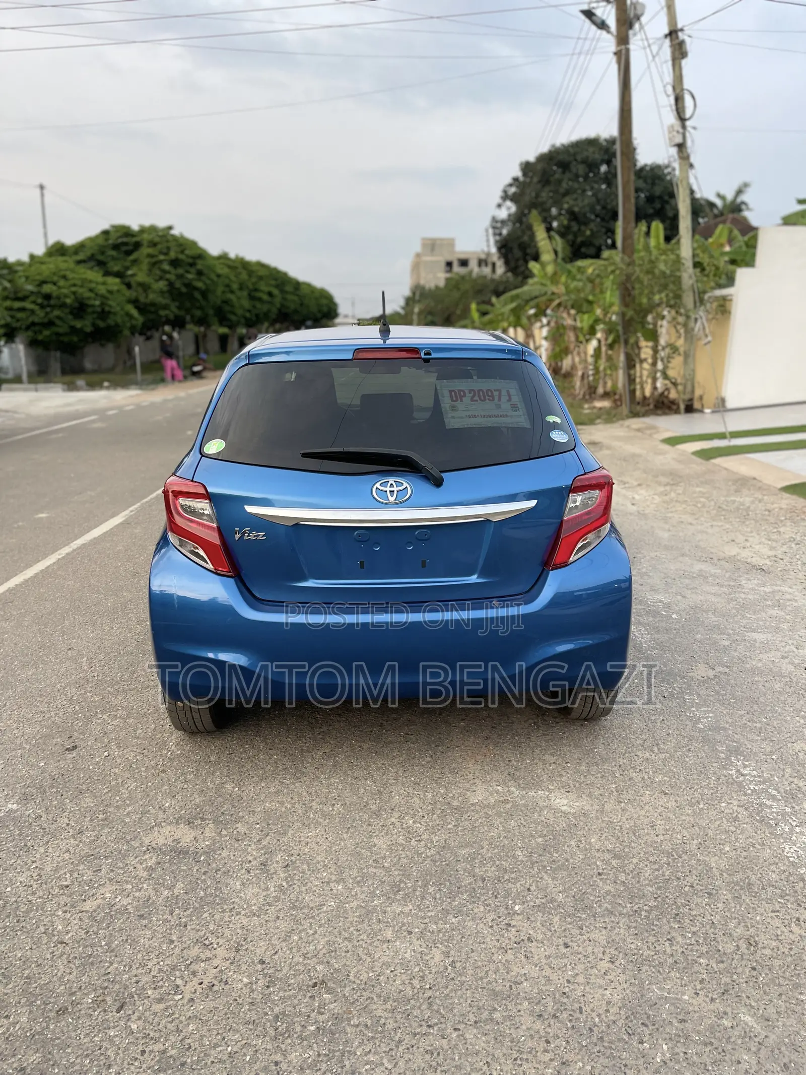 Toyota Vitz 1.5 FWD 3dr 2015 Blue