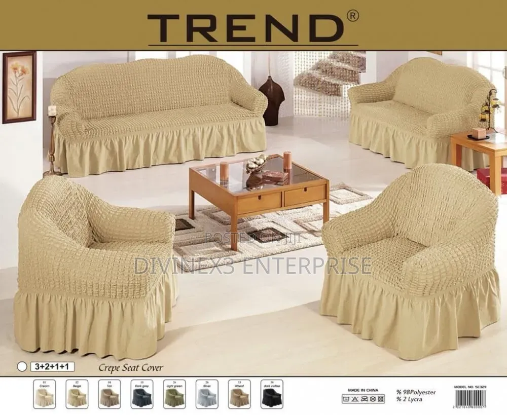 Stretchable Elastic Sofa Cover Set