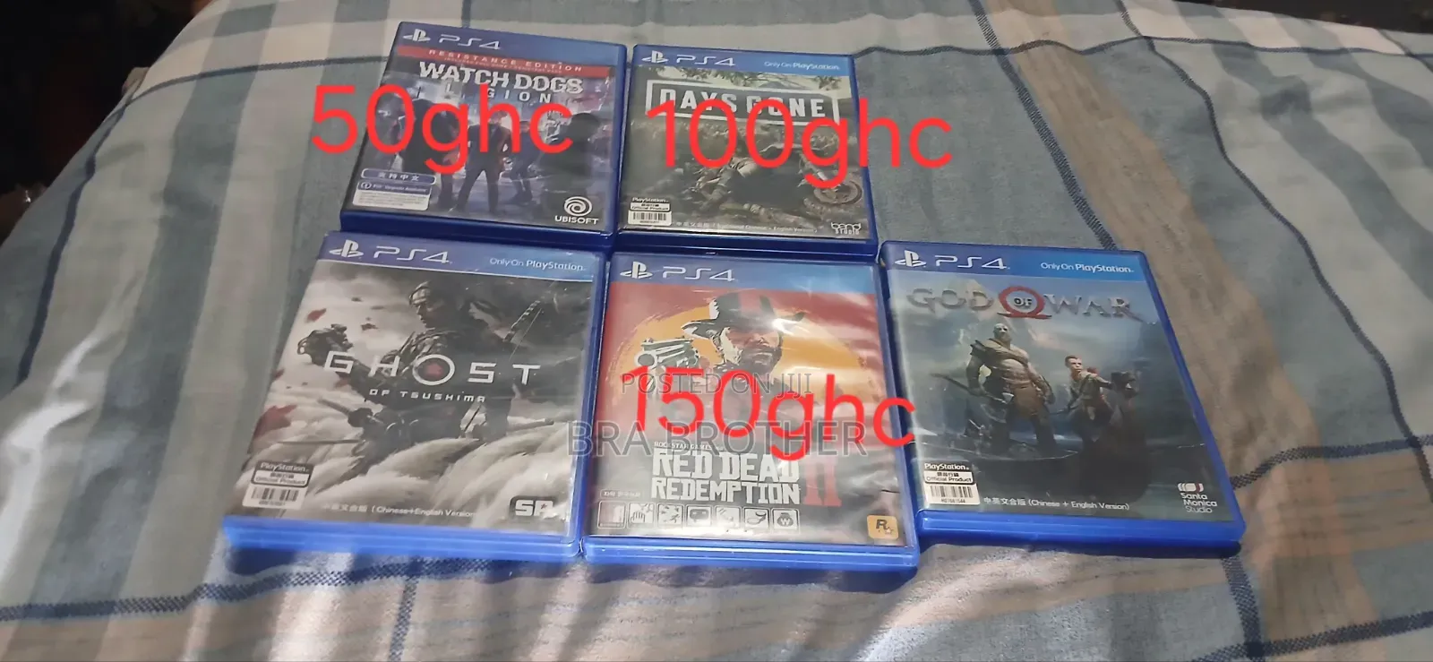 Home Used Ps4 Cd Games Full Discounted