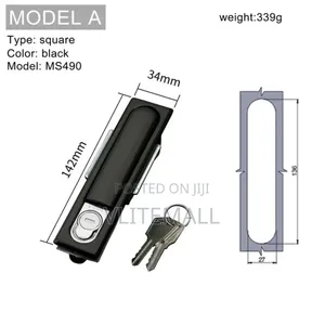 Industrial Flush Panel Lock