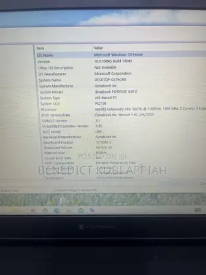 Laptop Dynabook Satellite Pro C50-H 4GB Intel Celeron SSD 256GB