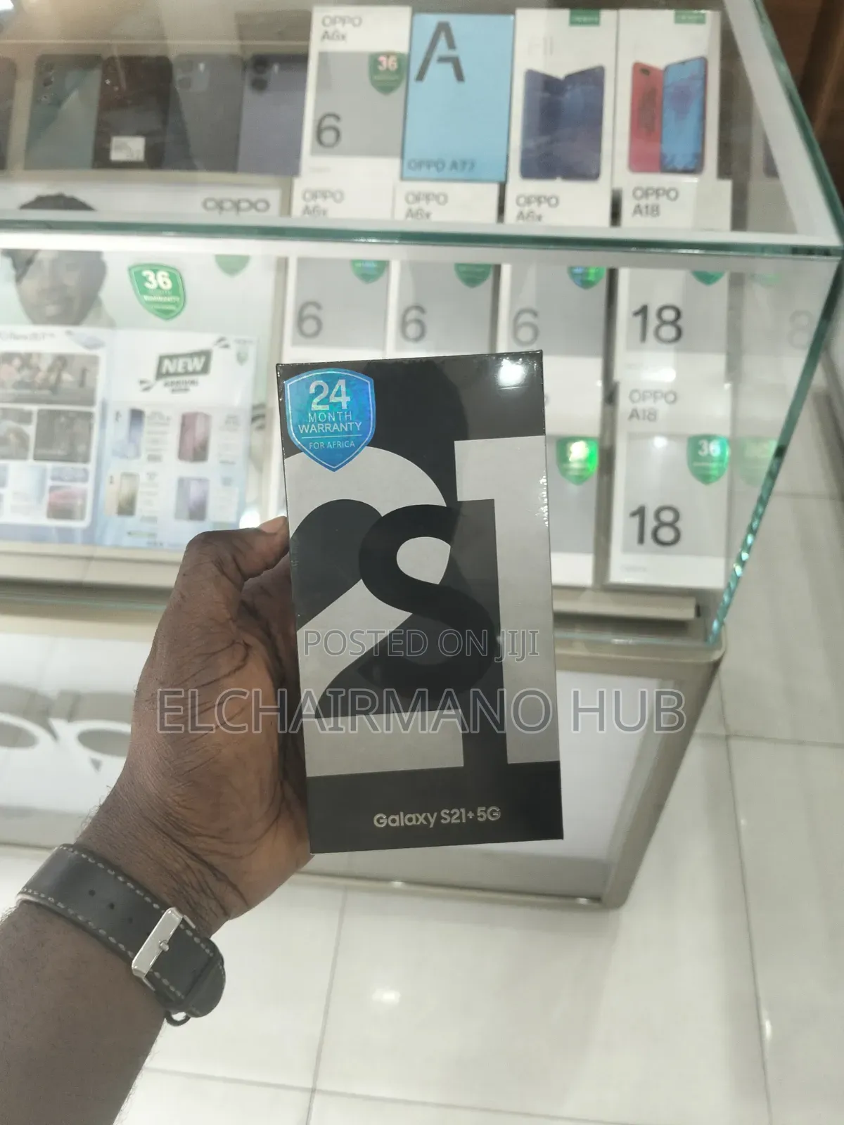 New Samsung Galaxy S21+ 5G 128 GB Black