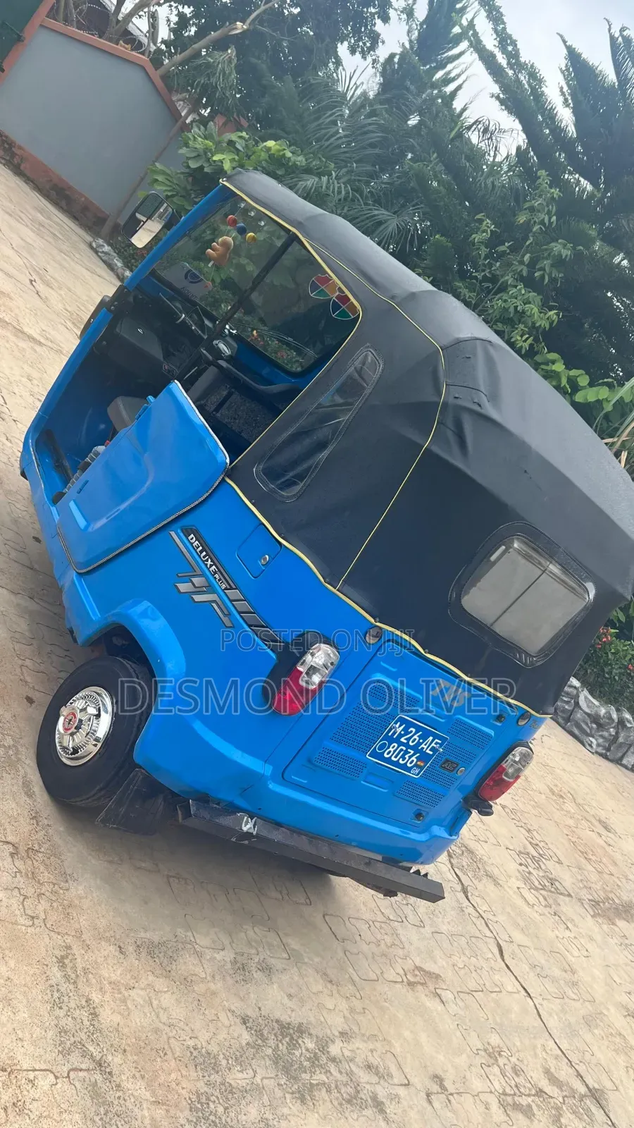 TVS King Deluxe Plus iTouch Start 2025 Blue