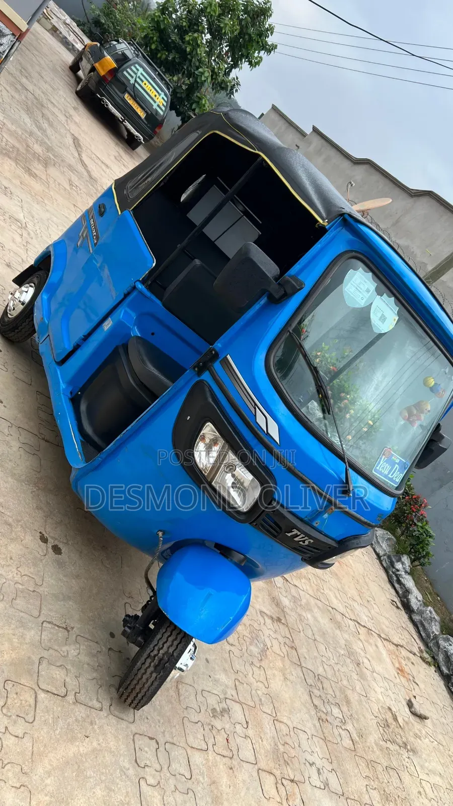 TVS King Deluxe Plus iTouch Start 2025 Blue