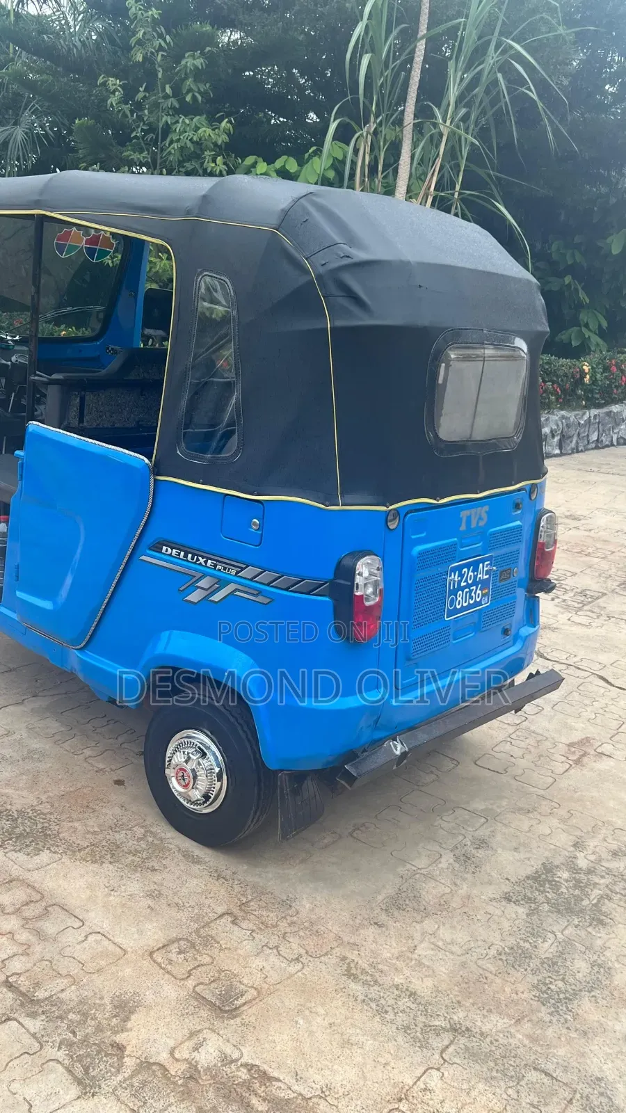 TVS King Deluxe Plus iTouch Start 2025 Blue