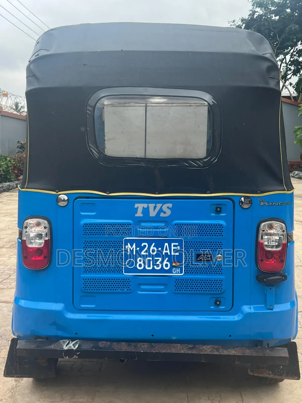 TVS King Deluxe Plus iTouch Start 2025 Blue