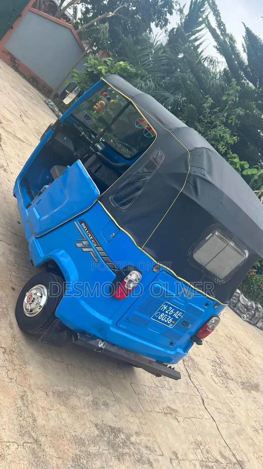 TVS King Deluxe Plus iTouch Start 2025 Blue