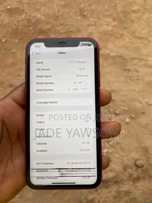 Apple iPhone XR 64 GB Red
