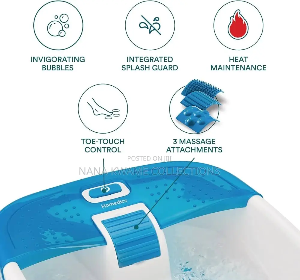 HoMedics Bubble Bliss Deluxe Footbath