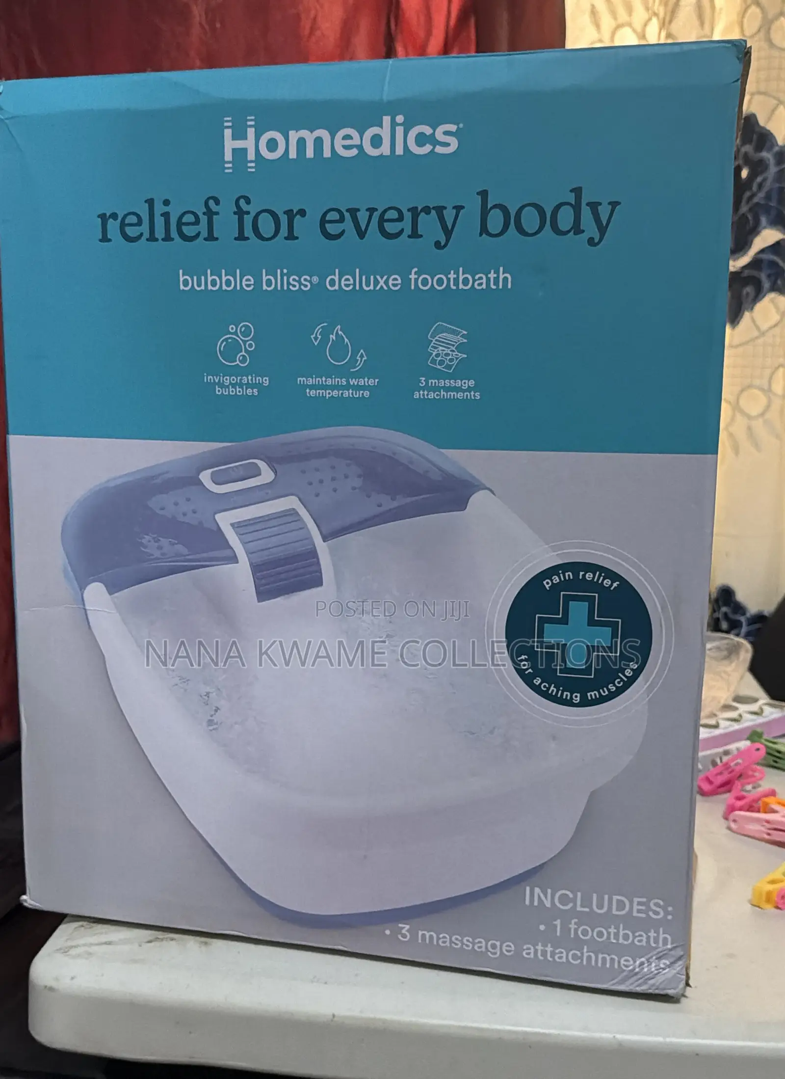 HoMedics Bubble Bliss Deluxe Footbath