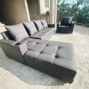 L Shape and Single Sofa