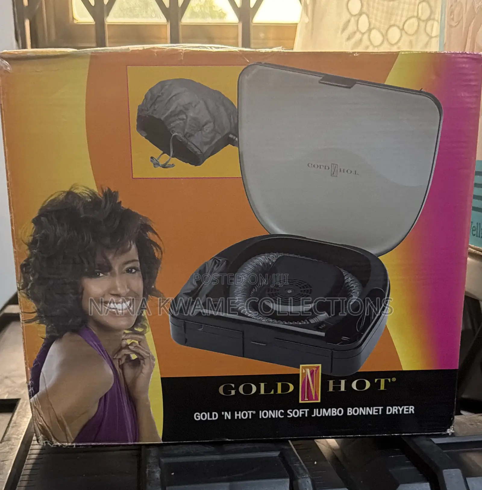 Gold 'N Hot Ionic Soft Jumbo Bonnet Dryer