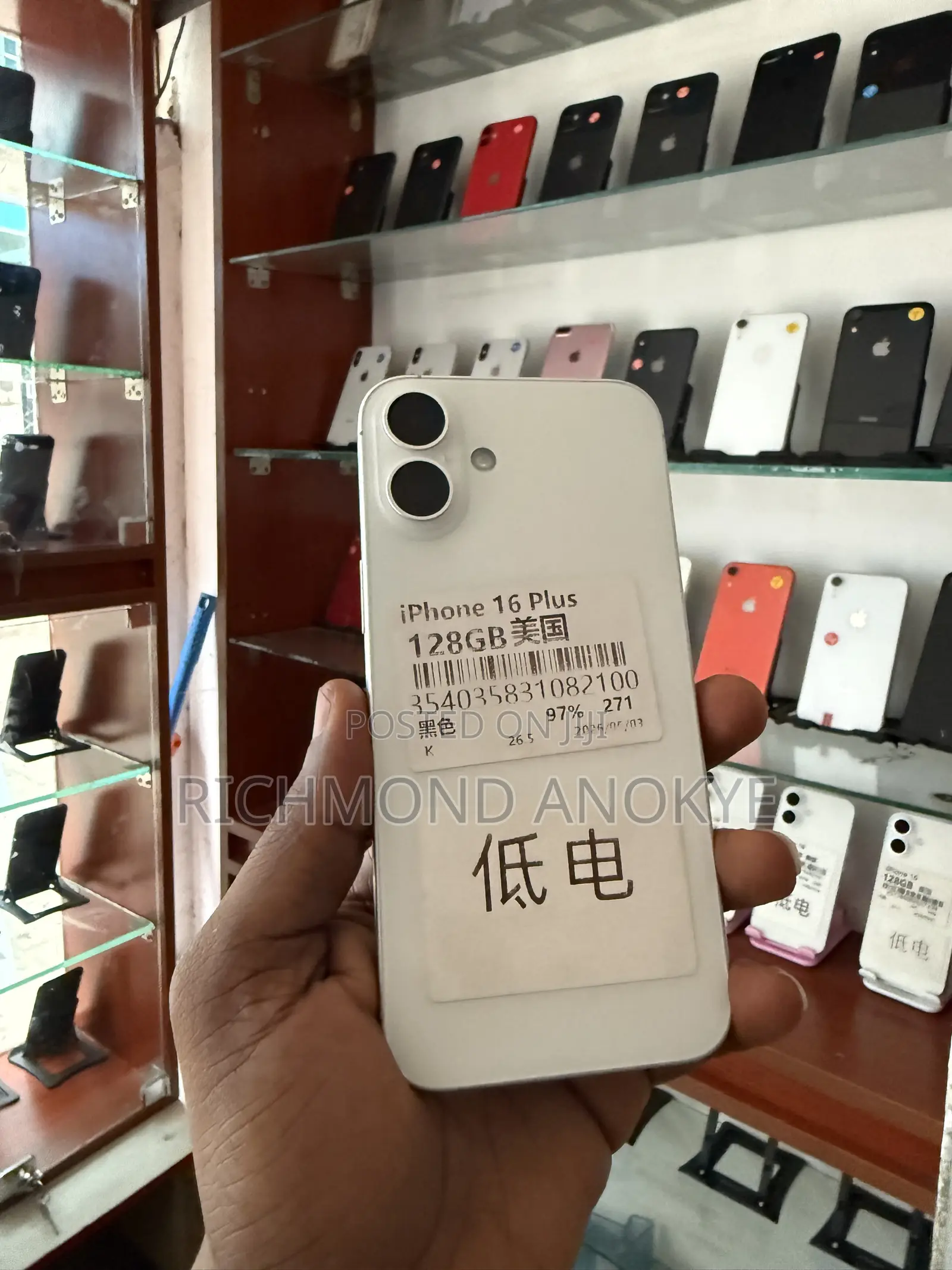 Apple iPhone 16 Plus 128 GB White