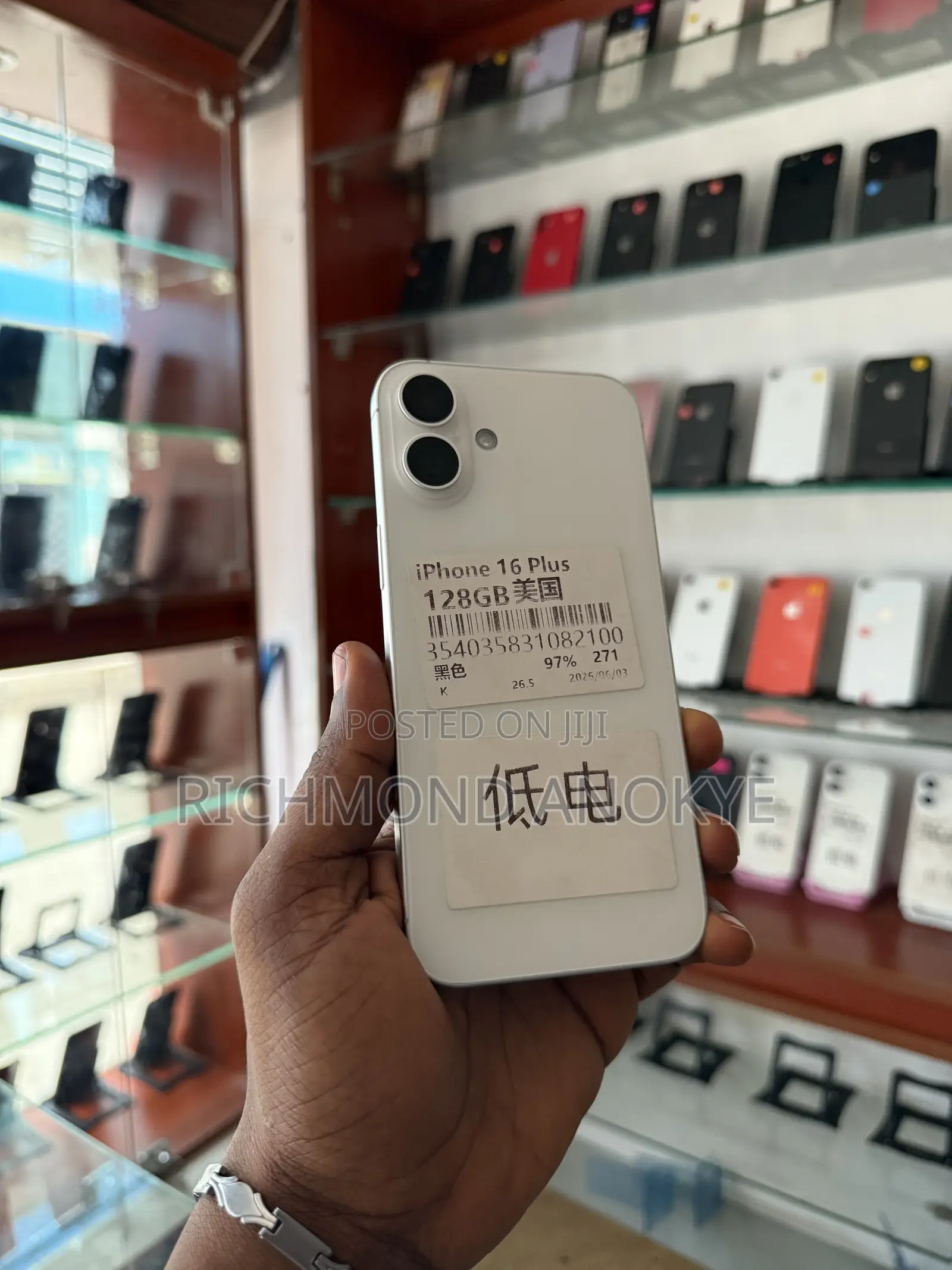 Apple iPhone 16 Plus 128 GB White