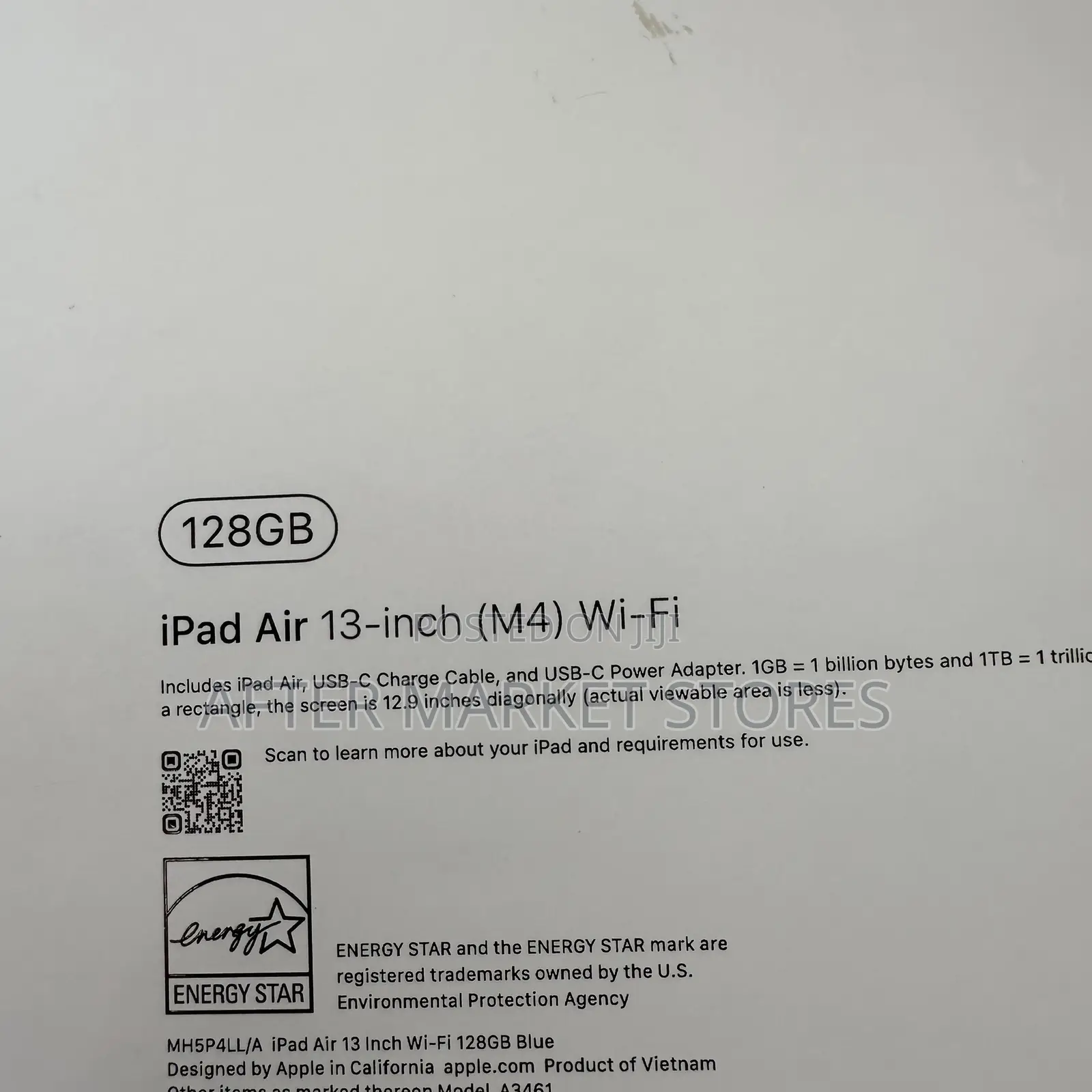 New Apple iPad Air 13 (2026) 128 GB Blue