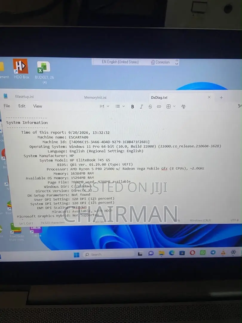 Laptop HP EliteBook 745 G5 16GB AMD Ryzen 5 SSD 256GB