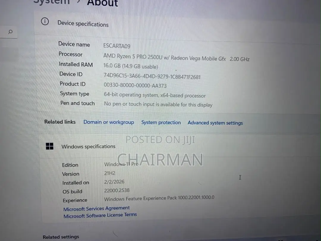 Laptop HP EliteBook 745 G5 16GB AMD Ryzen 5 SSD 256GB