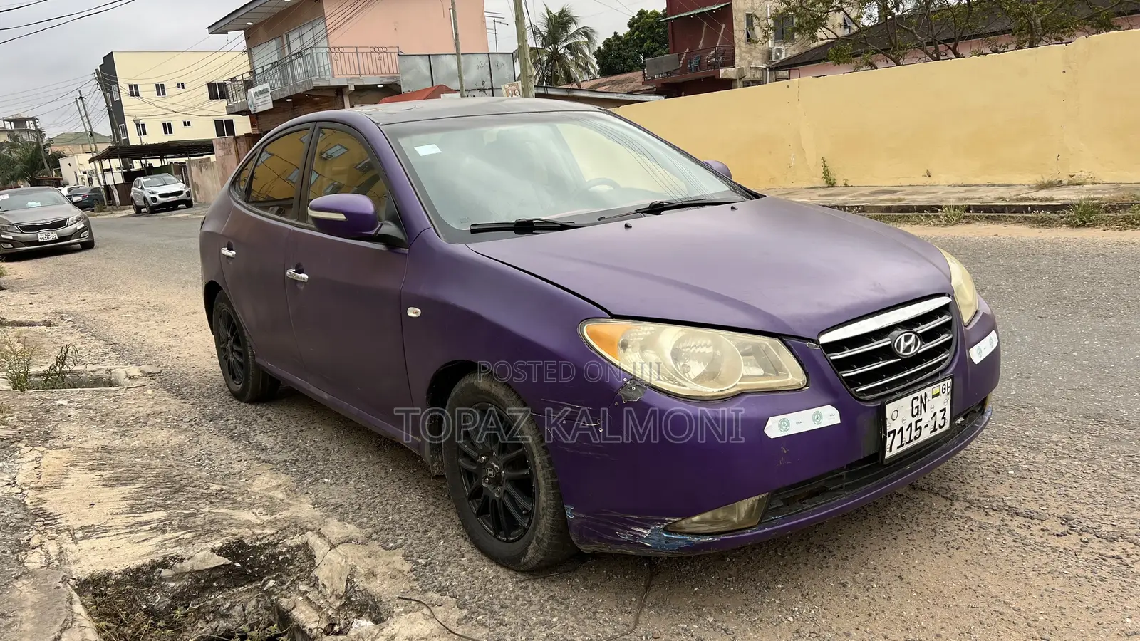 Hyundai Elantra 2009 Blue