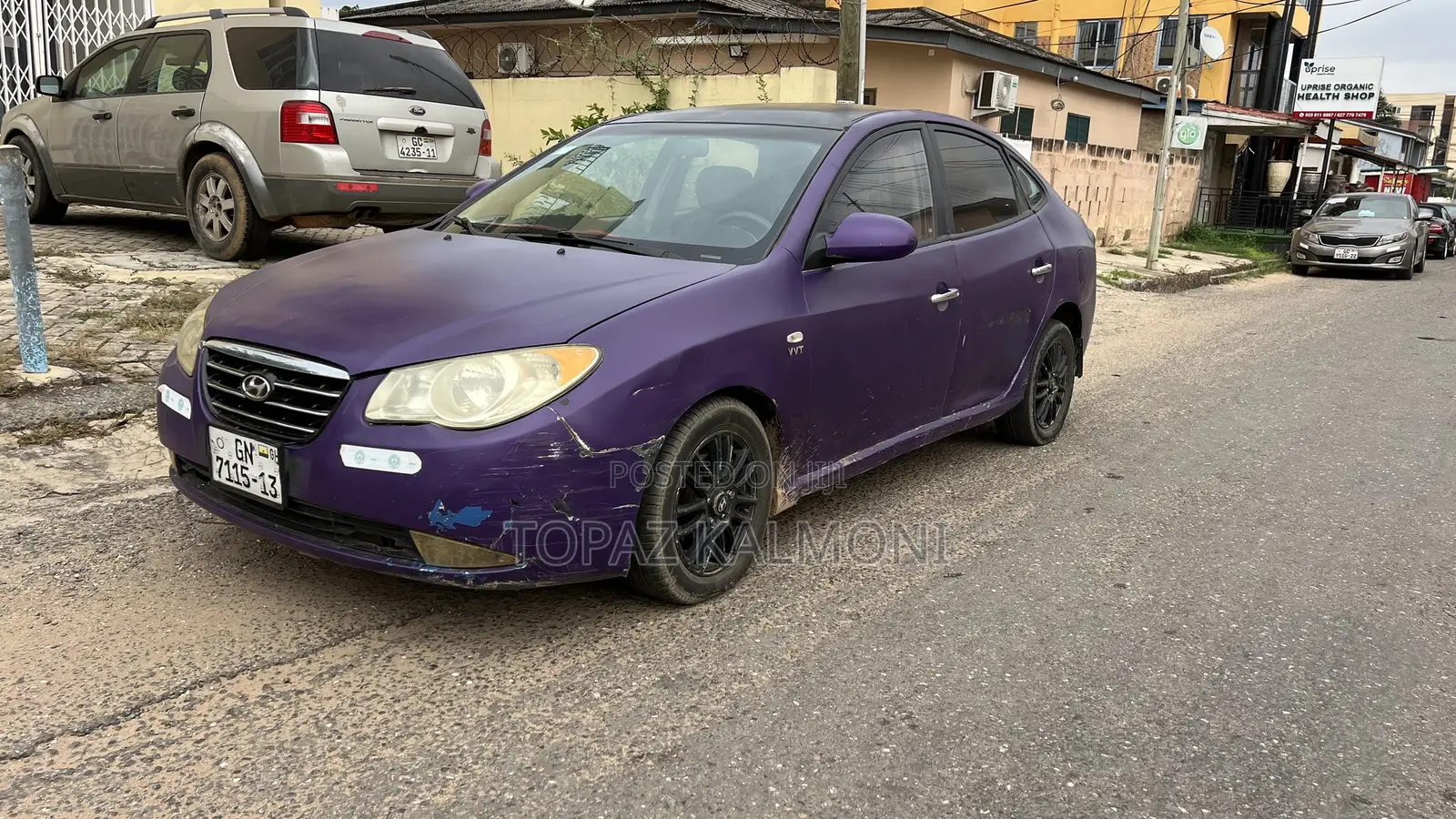 Hyundai Elantra 2009 Blue