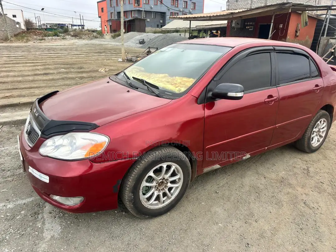 Toyota Corolla 2003 Red