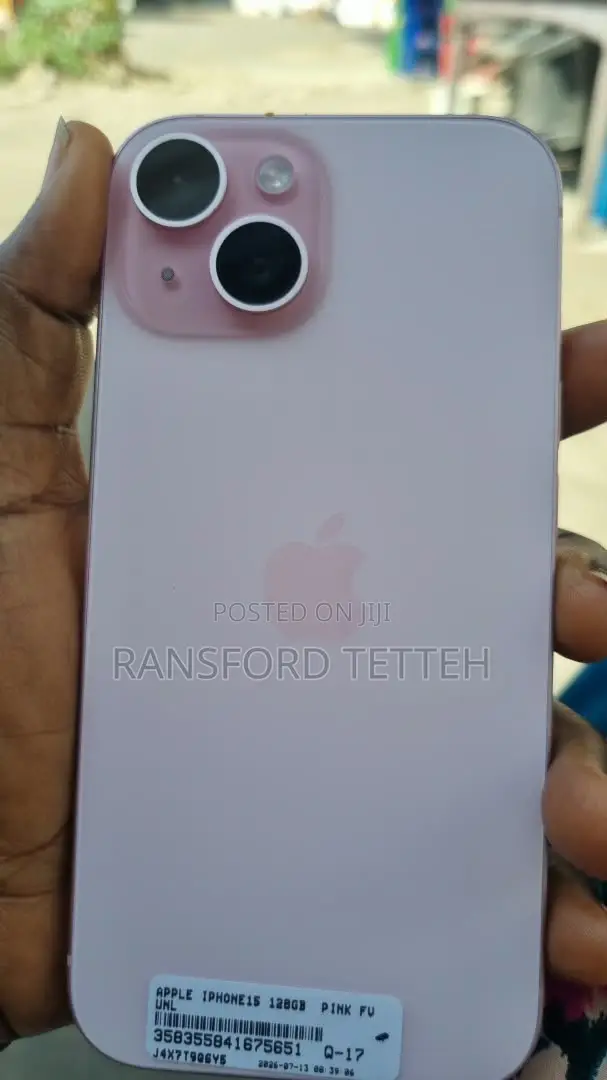 Apple iPhone 15 128 GB Pink