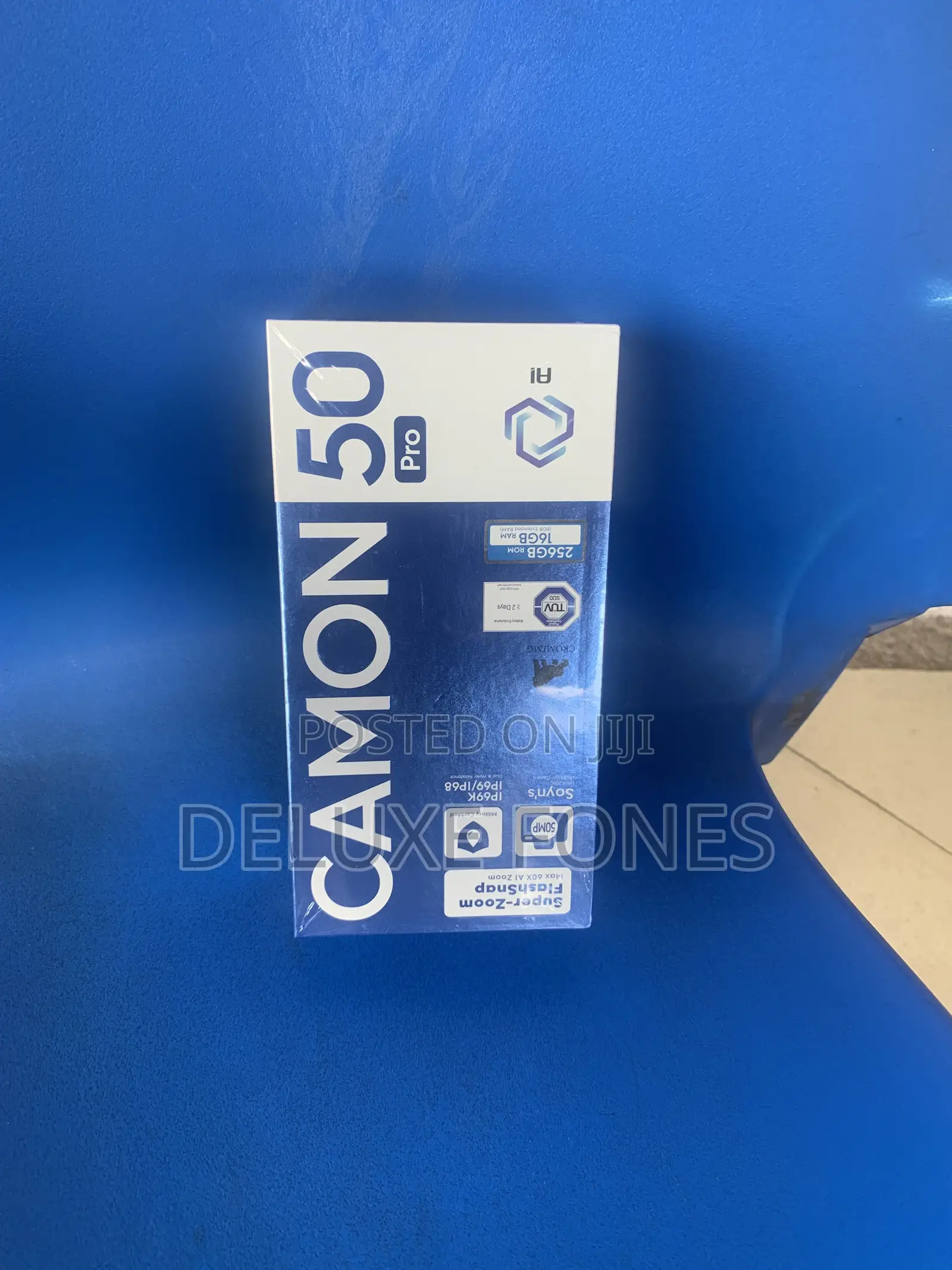 New Tecno Camon 50 Pro 256 GB Black