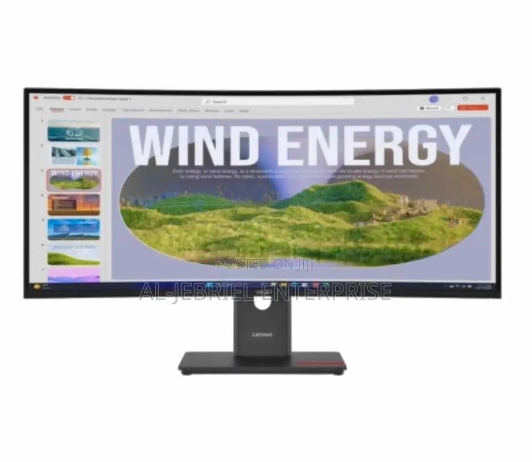 Lenovo 34” Curved Monitor