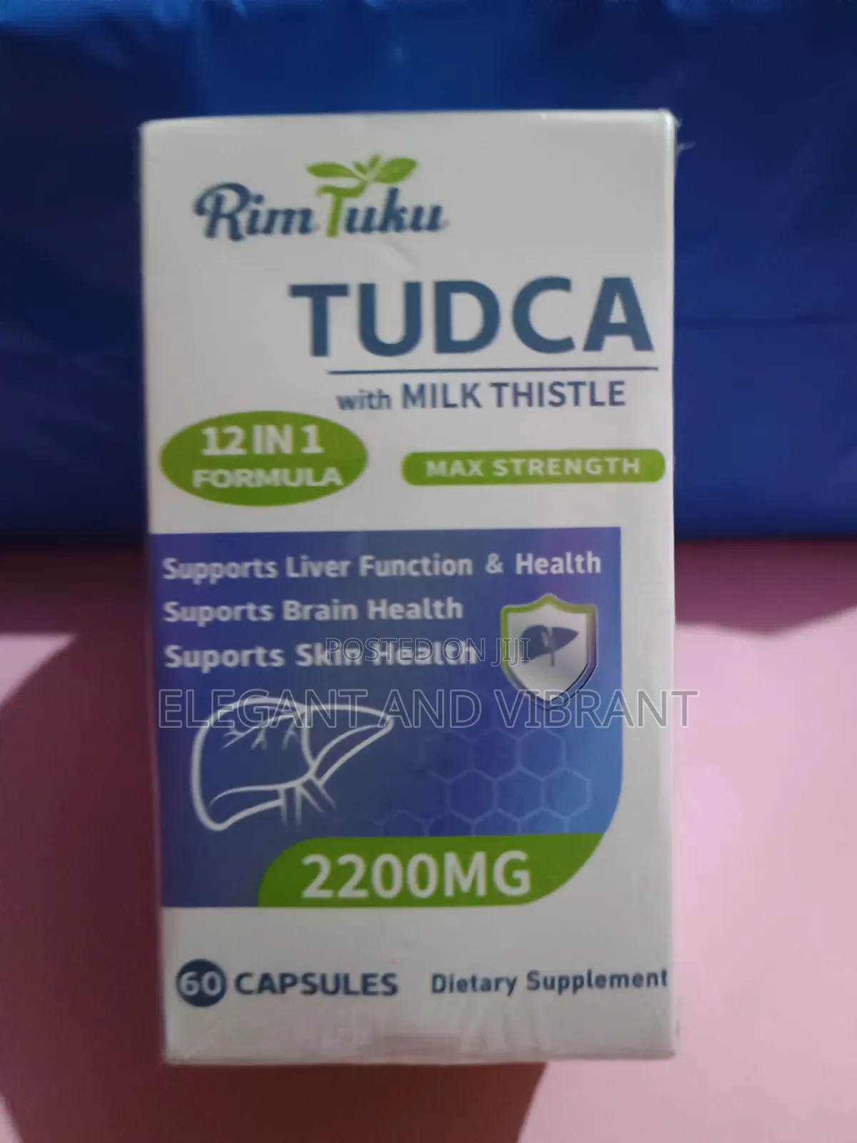 TUDCA 2500mg Sup-Bile Salts Liver Detox Cleanse and Gallbladder