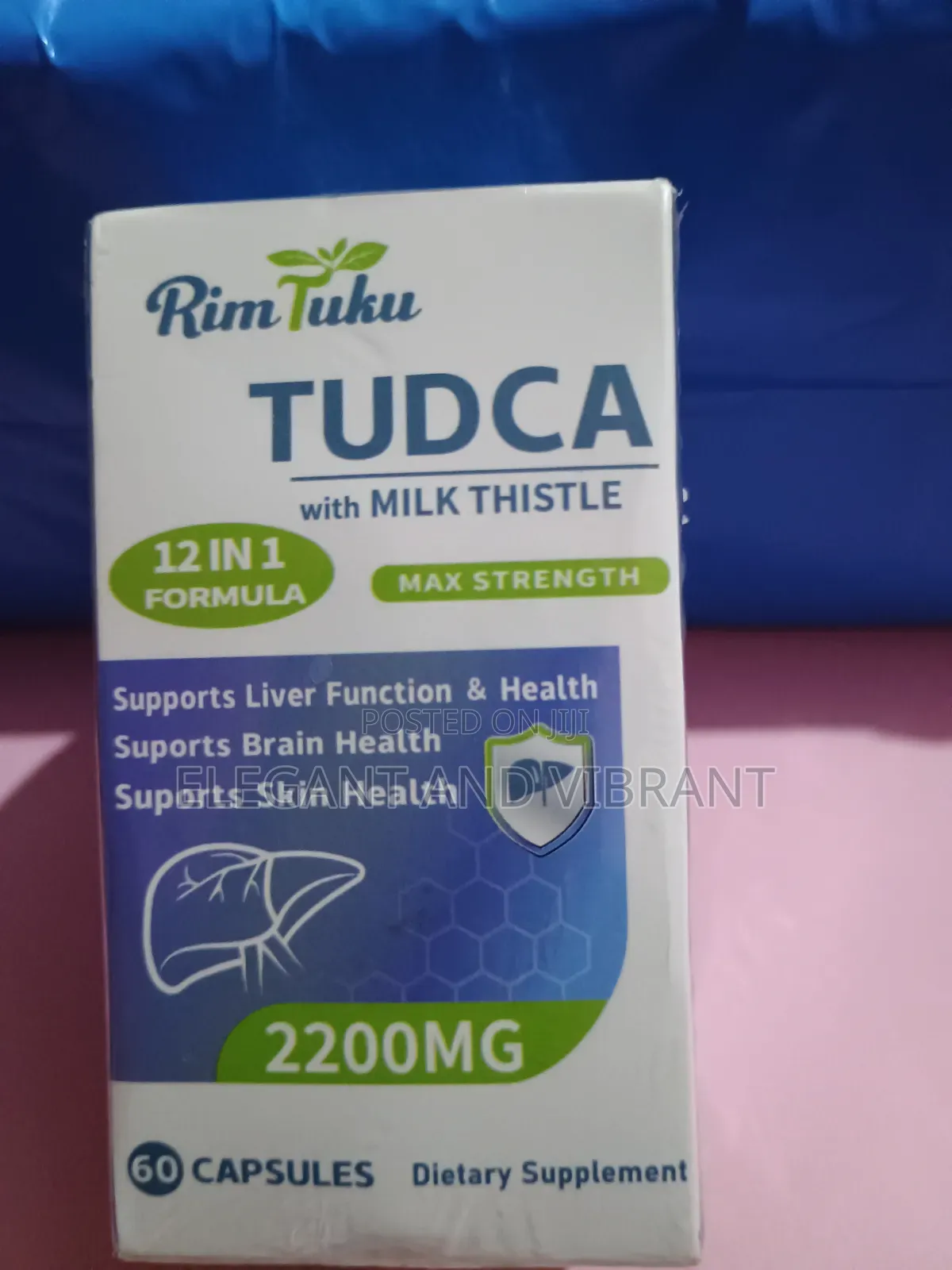 TUDCA 2500mg Sup-Bile Salts Liver Detox Cleanse and Gallbladder