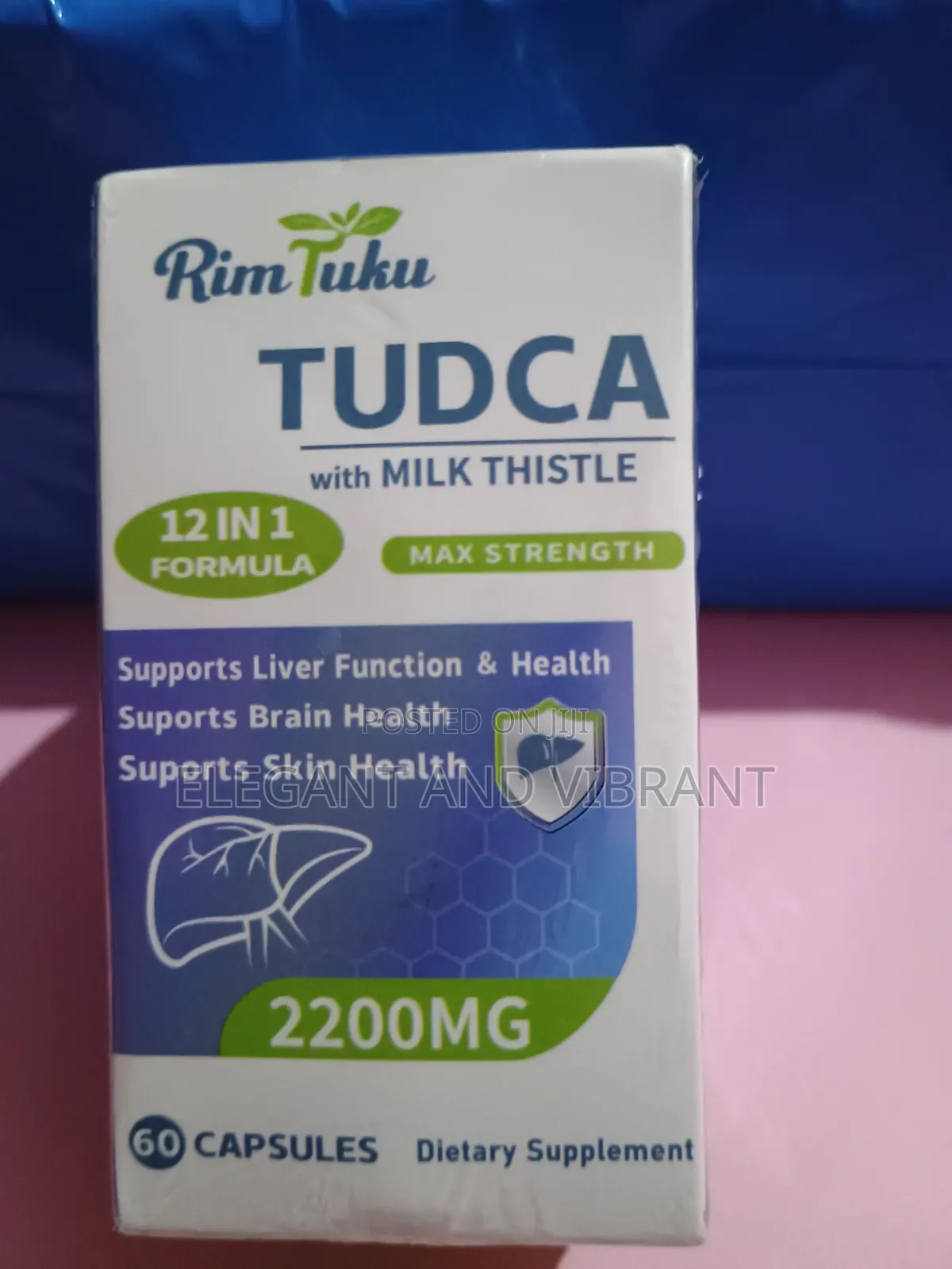 TUDCA 2500mg Sup-Bile Salts Liver Detox Cleanse and Gallbladder