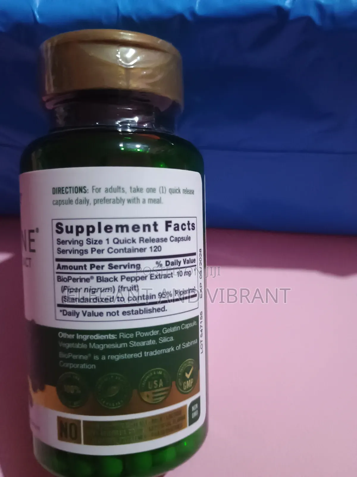 Bioperine 10mg | 120 Capsules