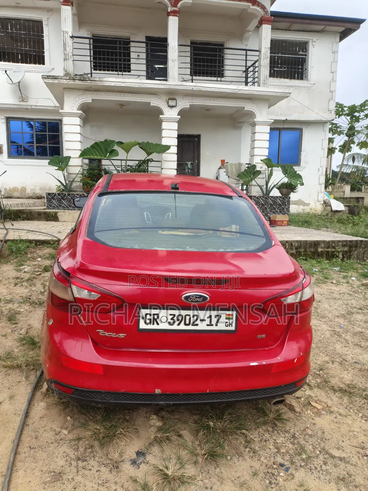 Ford Focus 2014 Red