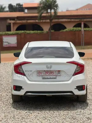Honda Civic LX Sedan 2019 White